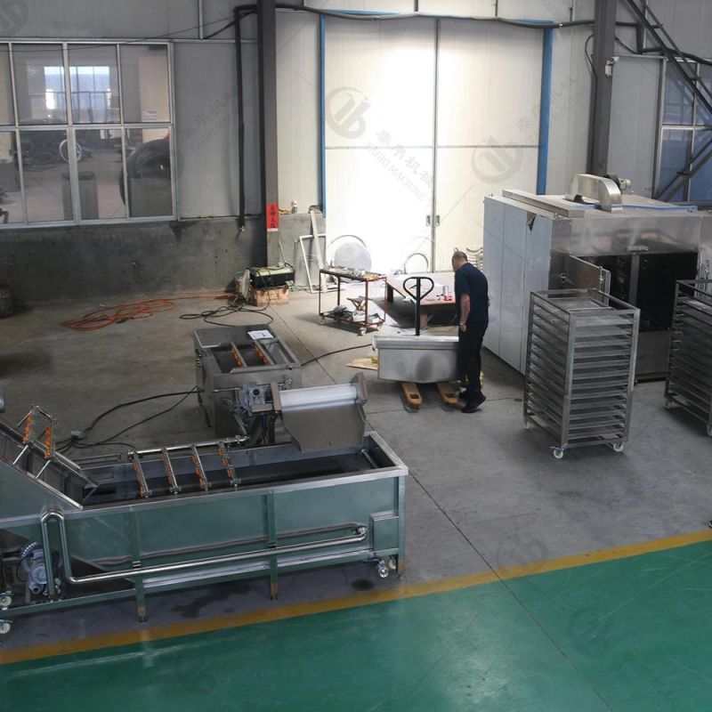 Hot Sales Dehydrated Onion Kiwi Washing Cutting Drying Line for Factory