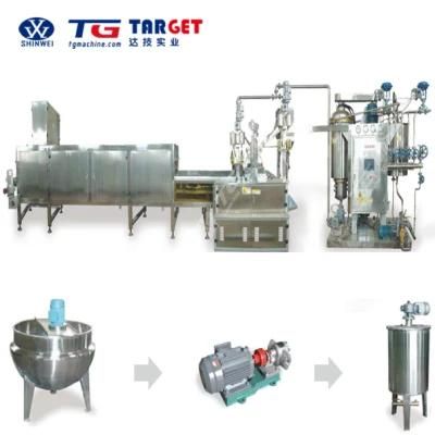 Small Capacity Automatic Lollipop Production Line Hard Candy Making Machine