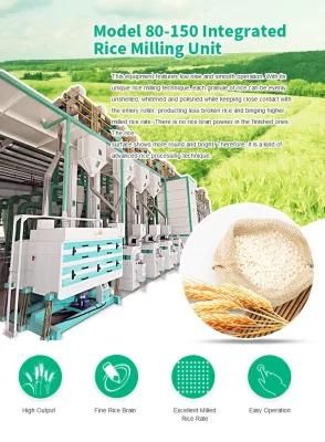 Full Parboiled Good Performance Automatic Rice Mill Processing Machine
