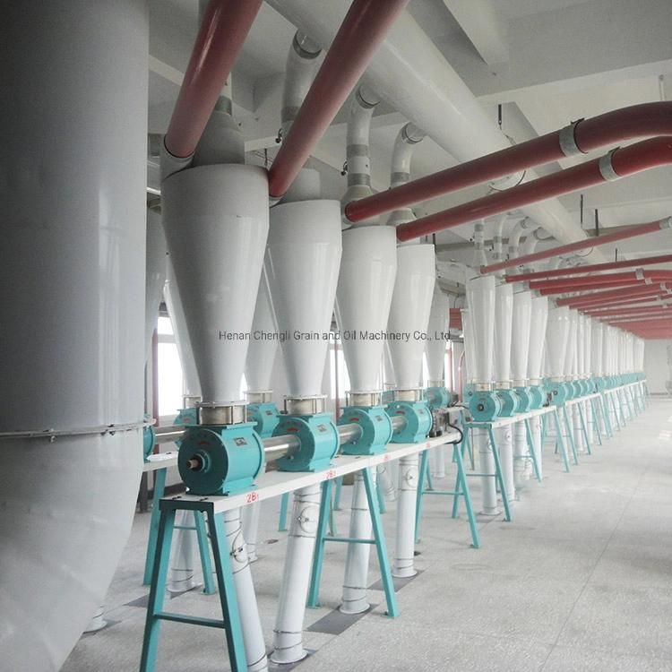 Complete Processing Line of Wheat Flour with Capacity of 100-120 Mt/D