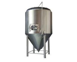 300L-10000L Stainless Steel Beer Industrial Fermentation Dual Zone Cooling Jackets Conical ...