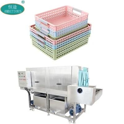 Continuous Crate Washers Sud 304 Basket Washing Machine/Pallet Washer