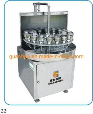 Semi Auto Rotary Bottle Washing Machine