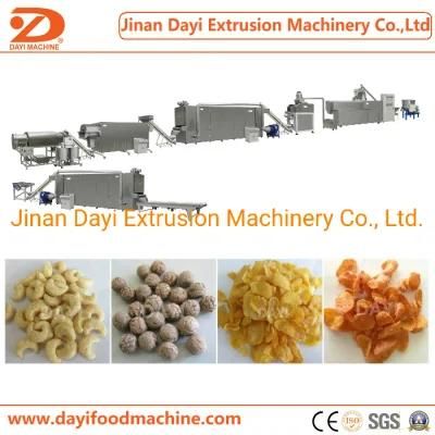 New Large Output Corn Flakes Breakfast Cereal Corn Puff Making Machines