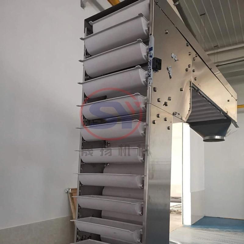 Hot Sale Vertical Z Belt Bucket Elevator Conveyor for Food/Grain/Seed/Gravel