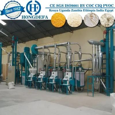 Commercial Grain Processing Equipment Type Flour Mill Machines