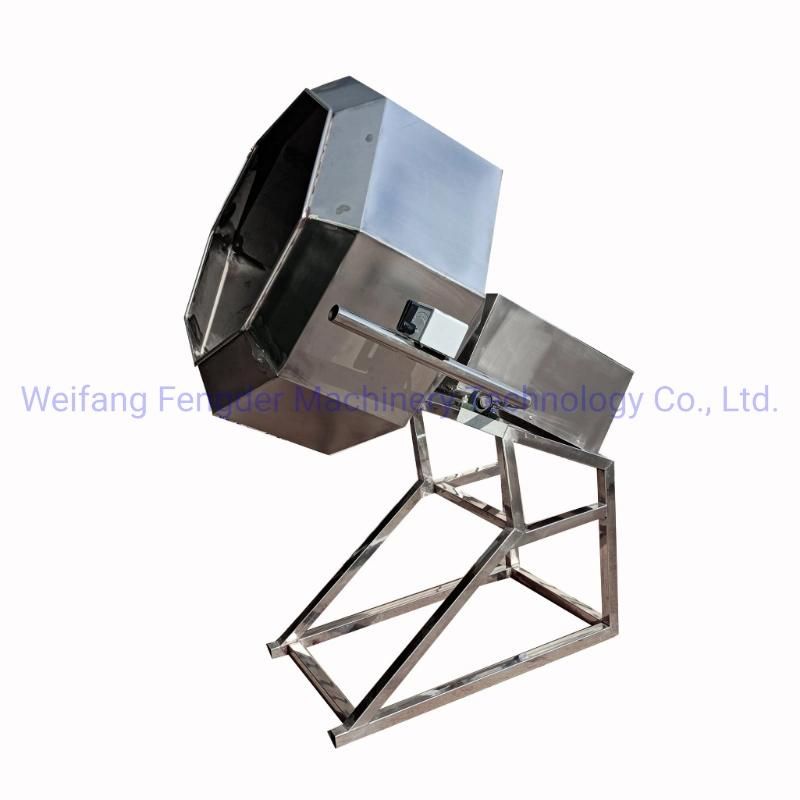 Octagonal Mixer Peanut Seasoning Coating Machine