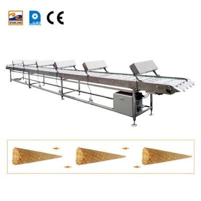 Cone Food Conveyor with Stainless Steel Cooling, with After-Sales Service