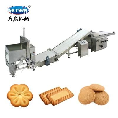 Automatic Soft Biscuit Production Line in China/Small Scale Industry Biscuit Making ...