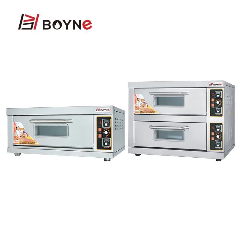 Commercial Used Hotel Baking Electric Oven with Three Deck Three Pans