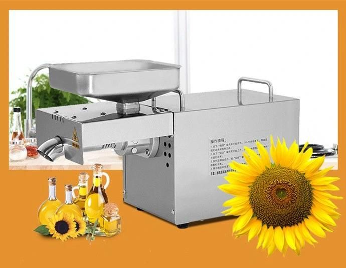 Mini New Type Stainless Steel Cold Coconut Oil Press Machine Oil Extraction Machine Pil Processing Machine Price
