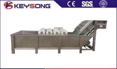 Leaf Vegetable Air Bubble Washing Machine for Vegetable and Fruit Processing Line