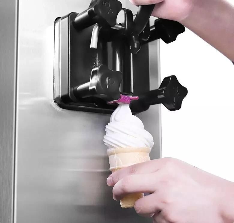 Mini Soft Ice Cream Making Batch Freezer with Digital Display