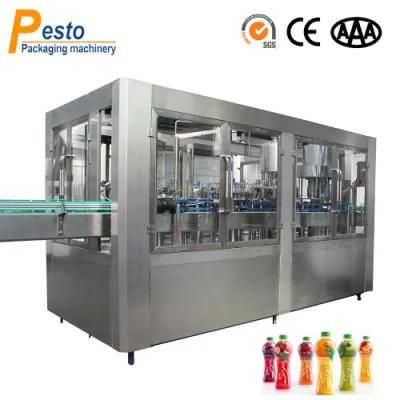 Full Automatic Rotary Bottling Lines Pet Glass Bottle Carbonated Beverage Soft Drinks ...