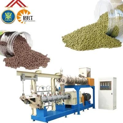 2ton/H Fish Foods Extrusion High Protein Fish Feed Machinery
