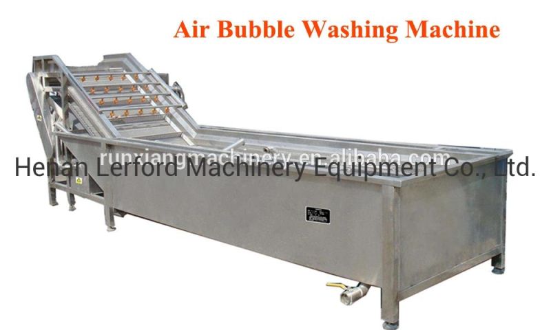 Automatic Vegetable Fruit Processing Line Fruit Vegetable Washing Machine