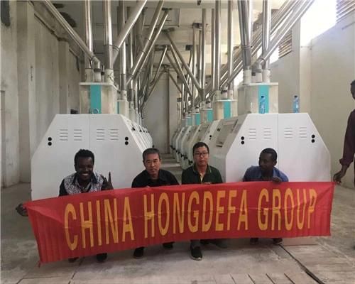 Hongdefa Wheat Flour Mill Machine Installed in Ethiopia