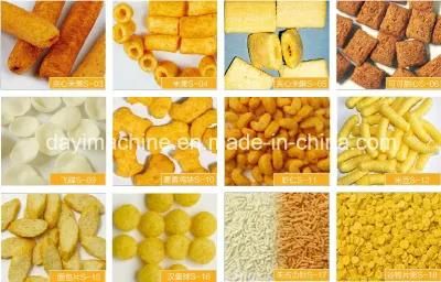 Directly Extruded Corn Puff Snack Food Machine Slg65-C