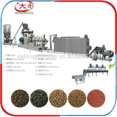 Floating Fish Food Pellet Processing Line