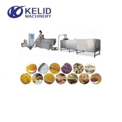 Twin Screw Extruder Artificial Fortified Automatic Rice Making Machine