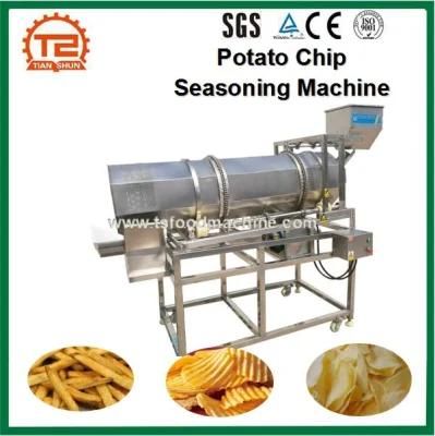 Snack Food Flavoring Machine Potato Chip Seasoning Machine