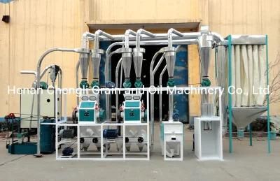 10 Ton Wheat Flour Milling Machine/Wheat Flour Mill/Wheat Processing Line