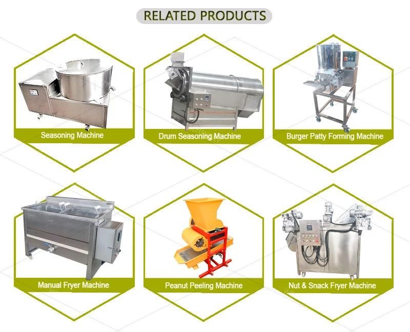 High Efficient Octagonal Potato Chips Flavoring Popcorn Seasoning Mixing Machine
