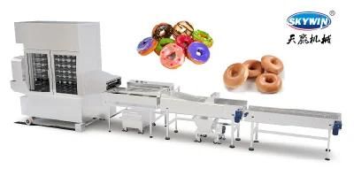 Automatic Donut Fryer Machine Donuts Production Line Price