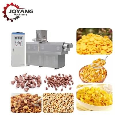 Crispy and Fragrant Extruded Puff Corn Rice Cereals Breakfast Coco Chocolate Corn Flakes ...