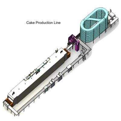 SS304 Bread Production Line 600mm Working Width with Auto Dough Cutting Hopper