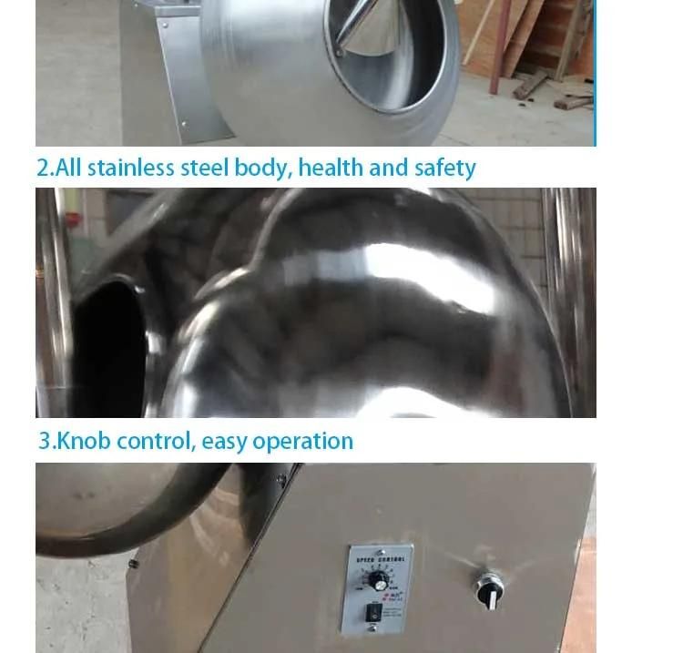 Tablet Coating Machine Chocolate Almond Wrapping Machine