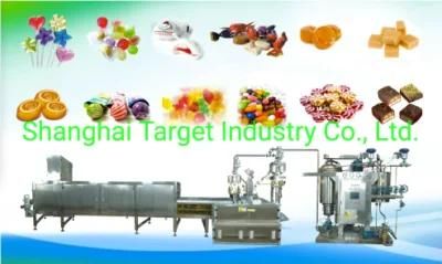 Automatic Hard Candy Sweet Making Machine/Hard Candy Pouring Production Line