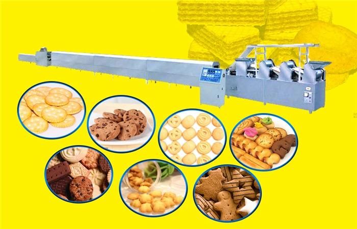 Industrial and Good Taste Cookies Making Small Double-Filling Encrusting Biscuits Machine for Sale