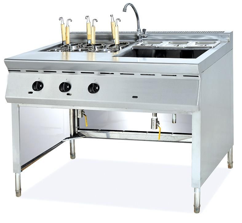 8kw Electric/Gas Convection Pasta Cooker&Bain Marie