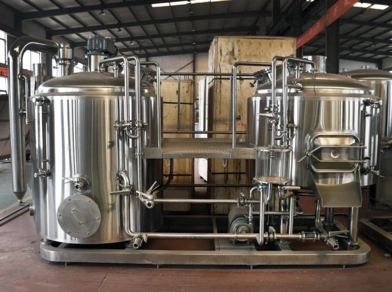 SUS304 1000L 2000L China Hot Sale Beer Brewing Equipment for Brewery