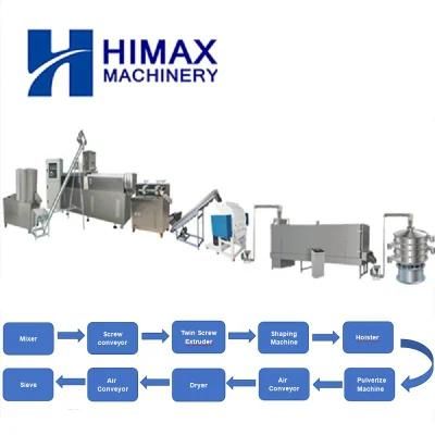High Quality Acicular Crumbs Production Line Panko Breadcrumbs Process Line