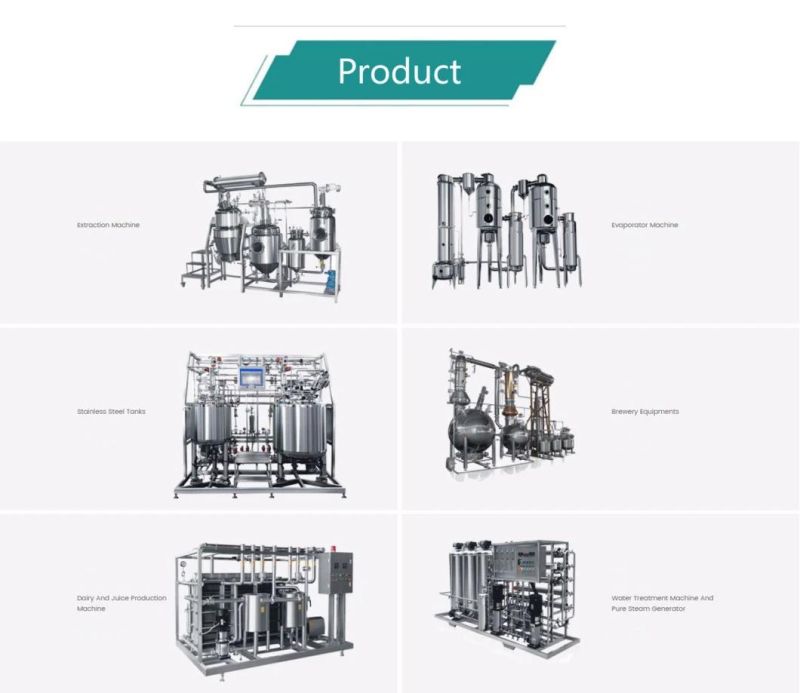 Factory Wholesale Food Additive SS304L Hemp Oil Recycling Evapotator Machine