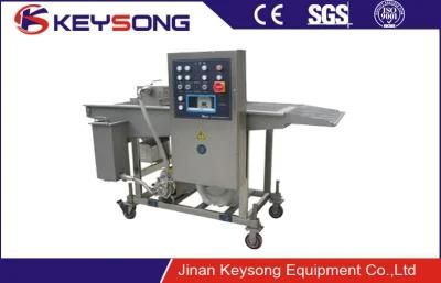 Hot Sale Burger Meat Pie Fish Nuggets Preduster Flouring Machine