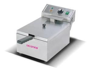 Single Tank Electric Fryer Deep Frying Pan Chips Chicken Frying Machine