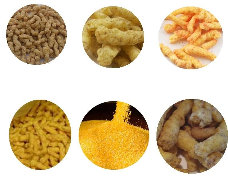 Ce Certificate Cheetos/ Kurkure /Corn Curls Extruder