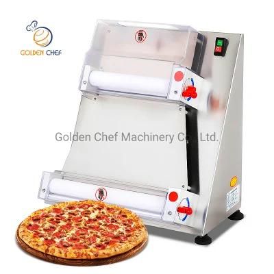 Electric Stainless Croissant Pizza Dough Sheeter 18 Inch Pressing Machine Automatic Pizza ...