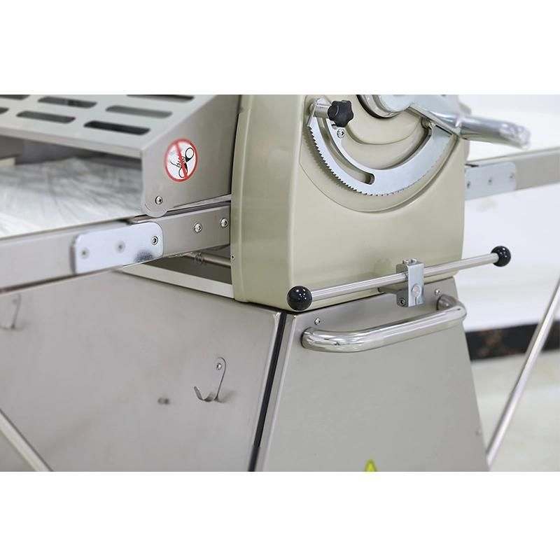 Luxury Bakery Machine 520mm Full Ss Floor Type Roller Sheeter Bread Pizza Croissant Pastry Dough Sheeter