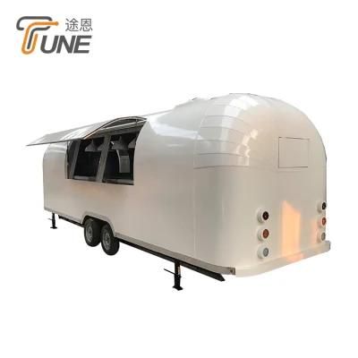 Unique Design Food Trailer Airstream Snack Food Truck