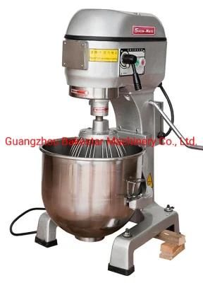 Professional Stainless Steel 20L Planetary Cake Dough Mixer Machine / Egg Stand Mixer ...