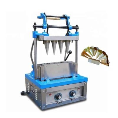 Ice Cream Production Line Equipment Eggs Tray Baking Forming Machine