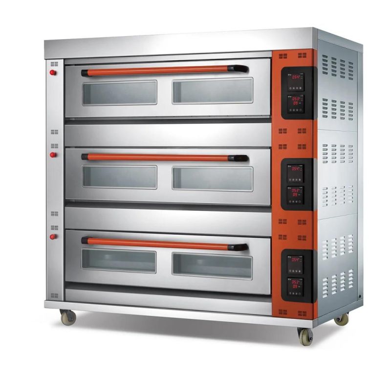 Commercial Bread Snack Machines Bakery Equipment Gas Oven Baking Bread Bakery Oven