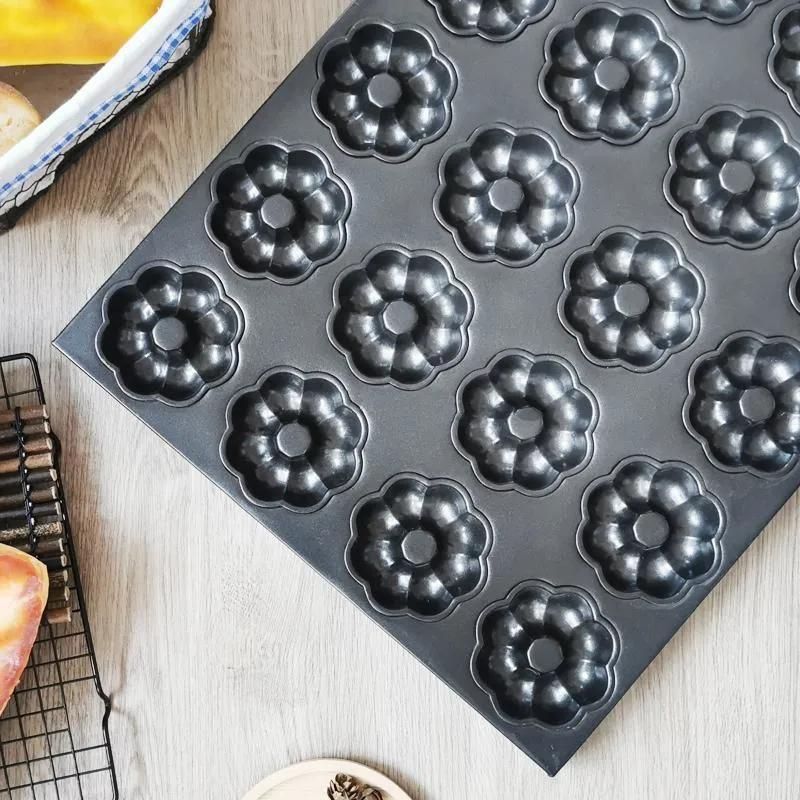 New Design Popular Donut Baking Trays with Non Stick Coating