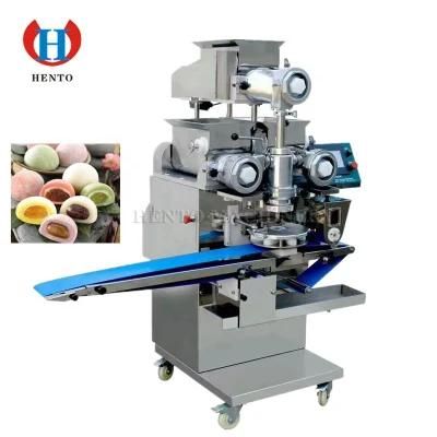 Easy Operation Mochi Ice Cream Cake Making Machine / PLC Control Mochi Ice Cream Making ...