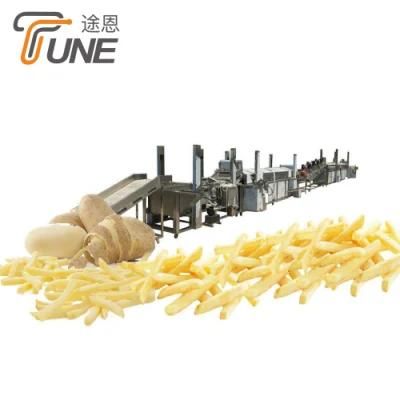 Fully Automatic Potato Flakes Equipment Frozen French Fries Making Equipment