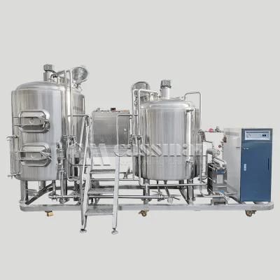 Cassman Turnkey Project SUS304 5bbl 500L Restaurant Processing Beer Brewery Machine